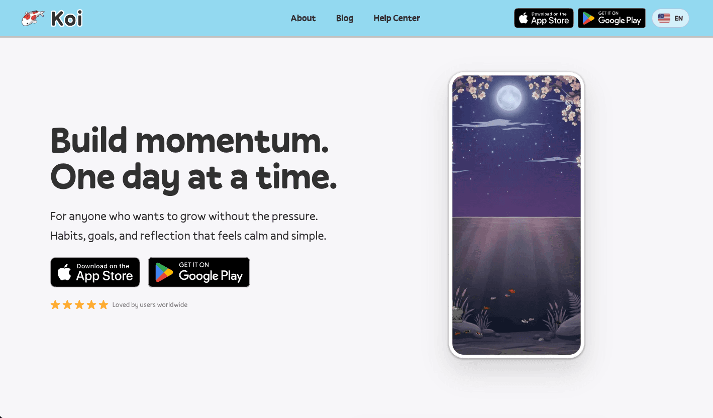 Koi Website